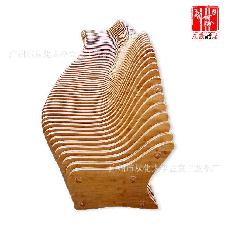 立豪竹木家具厂竹制沙发创意造型沙发椅竹制休闲沙休息区竹沙发