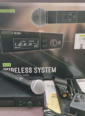 SLX-D一拖一无线麦克风演出舞台卡拉OK主持SLXD24话筒