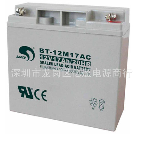 赛特蓄电池BT-12M17AC能源储能发电12V17AH赛特免维护铅酸电瓶
