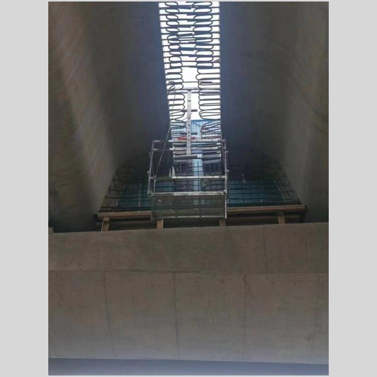 桥面梁板缝隙挂篮高空作业施工平台可折叠伸缩缝吊篮300KG