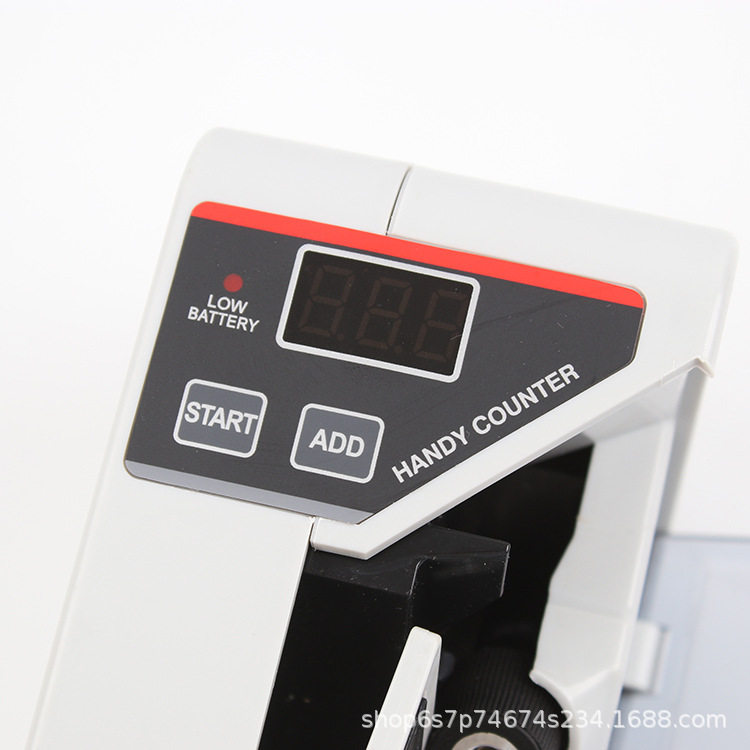 V30小型便携式智能数钞机点钞机电源电池两用手持商用数钱机批发