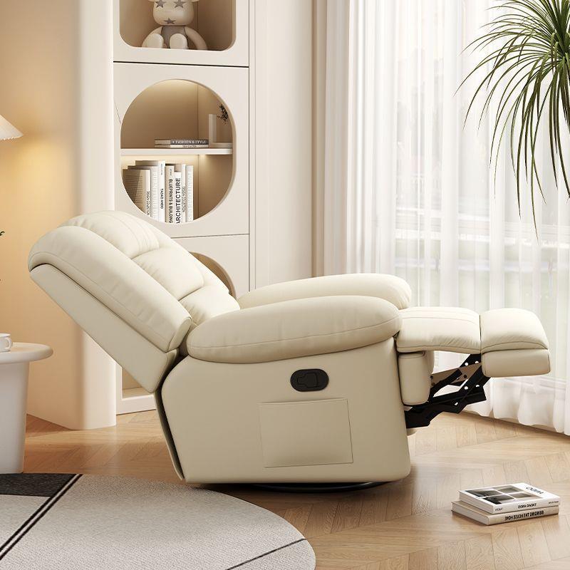 客厅休息区电动旋转按摩美甲摇椅懒人沙发椅单人头等多功能太空仓
