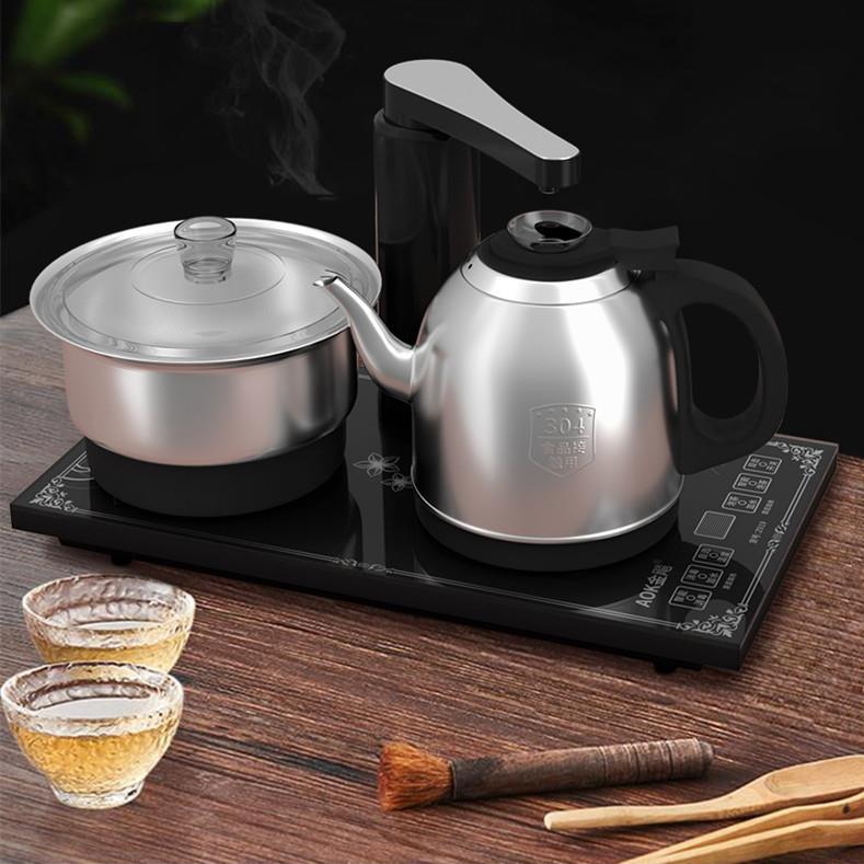 茶台烧水壶泡茶专用茶具一体全自动上水电热水壶套装茶桌嵌入茶炉
