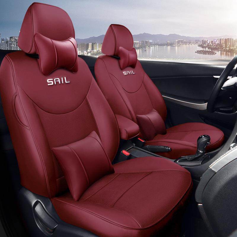 四季汽车坐垫雪佛兰赛欧5座轿车专用座套一车一版专车全包座椅套