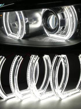适用于宝马LED水晶天使眼105MM120MM128MM146MM158MM