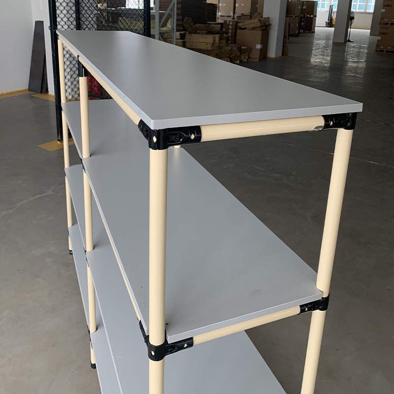 精益管货架 多层横梁式可移动老化测试架车间仓储拣货线棒置物架