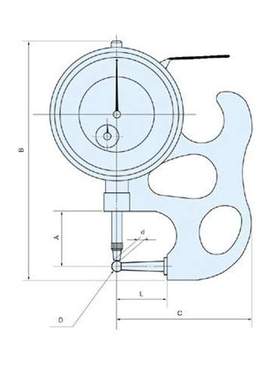HY3120C管壁测厚仪 管壁厚度规