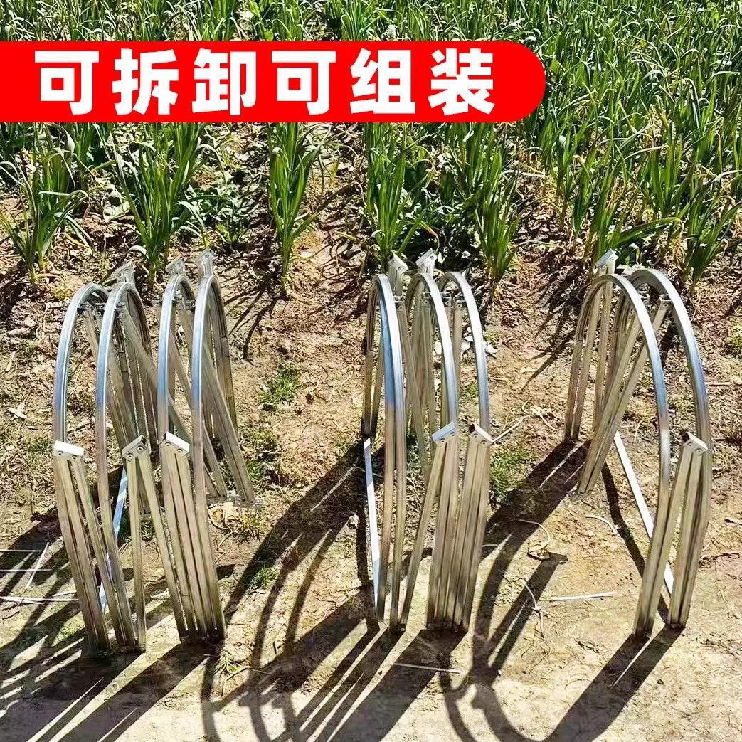 走地鸡笼养鸡隧道跑笼农场庭院户外鸡笼可折叠折叠式溜达养殖笼图片