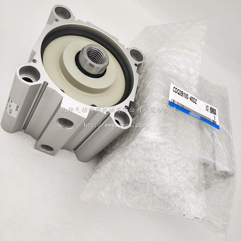 伙伴气动薄型气缸CDQ2B/CDQ2A100-5DZ/50DZ/200DZ/DMZ/DCZ/DCMZ