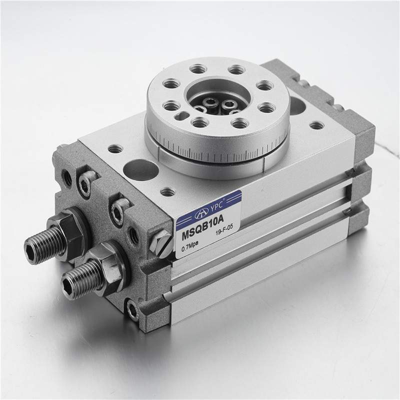 旋转摆动气缸90度MSQB10A齿轮式180度HRQ小型20a/30a/50A/R/L2/L3