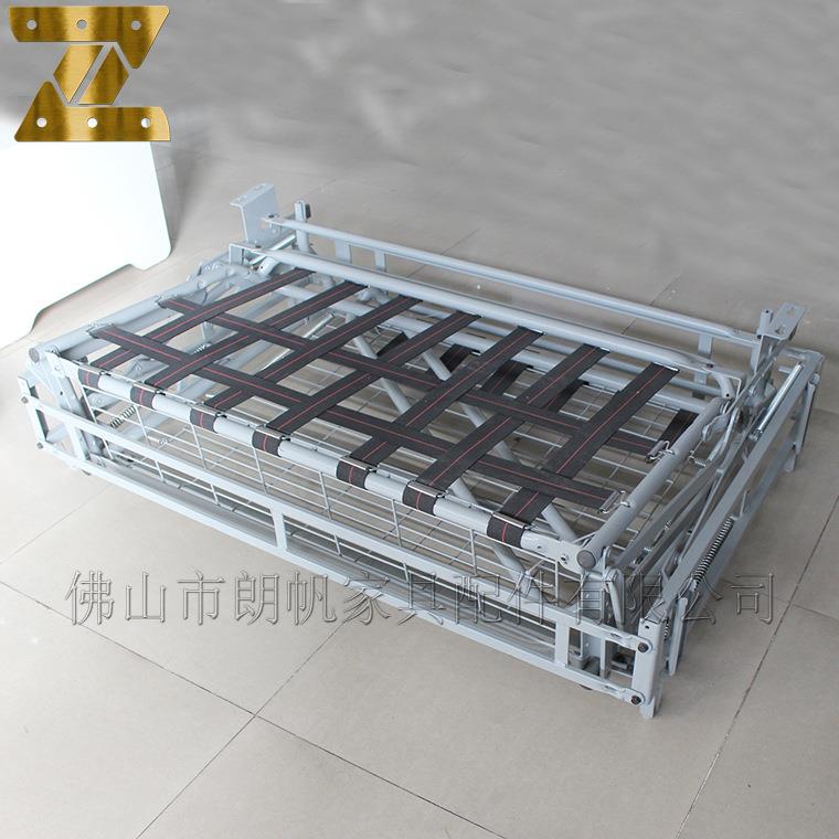 家具五金多功能折叠沙发床铁架节约空间隐形床五金配件结构稳定
