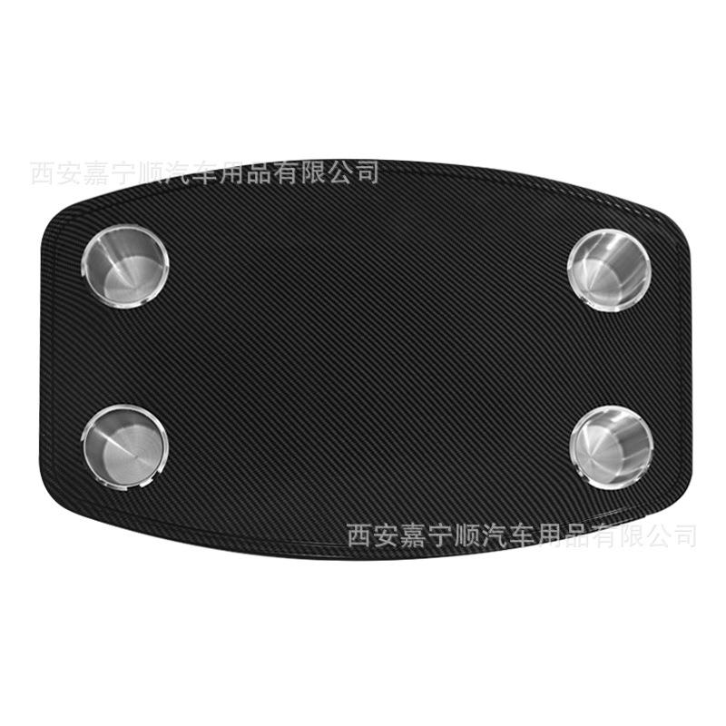 房车用钢琴漆面橡木桌面实木桌黑色实木桌板黑色亮面桌面商务车