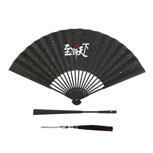 中国风95寸金属折扇工q艺铝合金扇防身非钛合金扇子老师父亲节礼