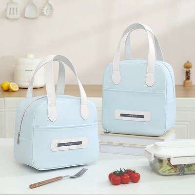 新款可爱午餐g保温包上班族学生打包便当包高颜值便携手提饭盒袋