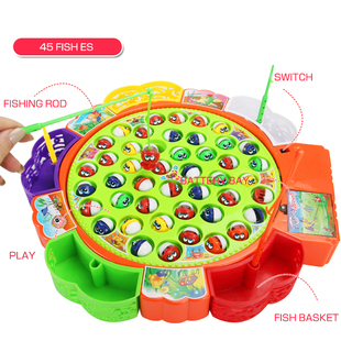 Rotating Play Game Fishing Toys 网红Kids Electric