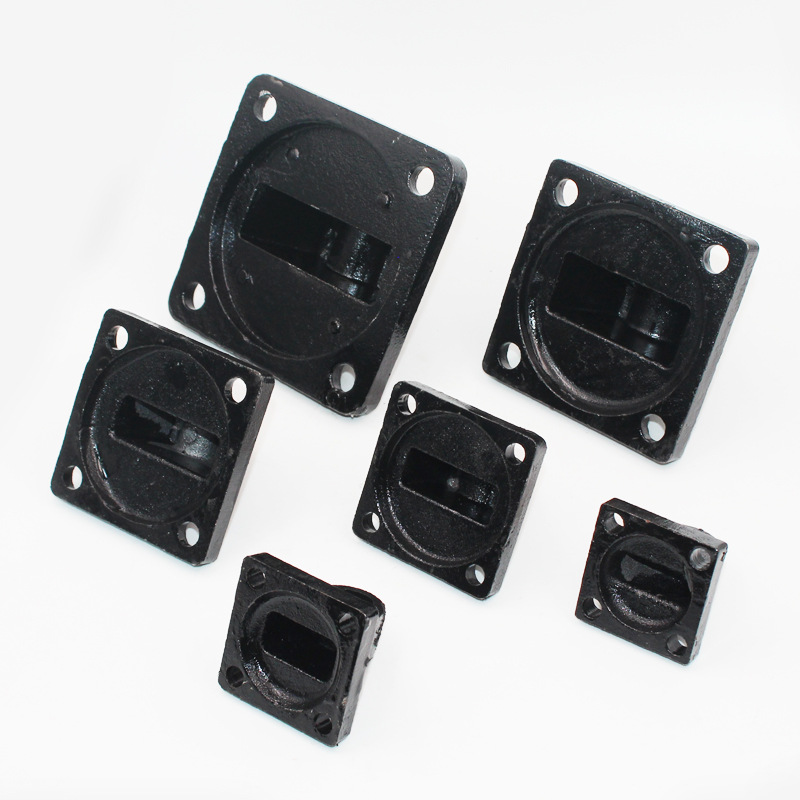 SC气缸安装附件单耳环底座CA32X40X50X63X80X100X125气动配件全套