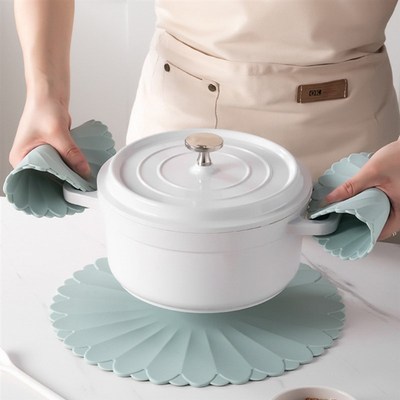 Silicone Mat Coaster 18cm Placemat Heat Resistant Table Anti