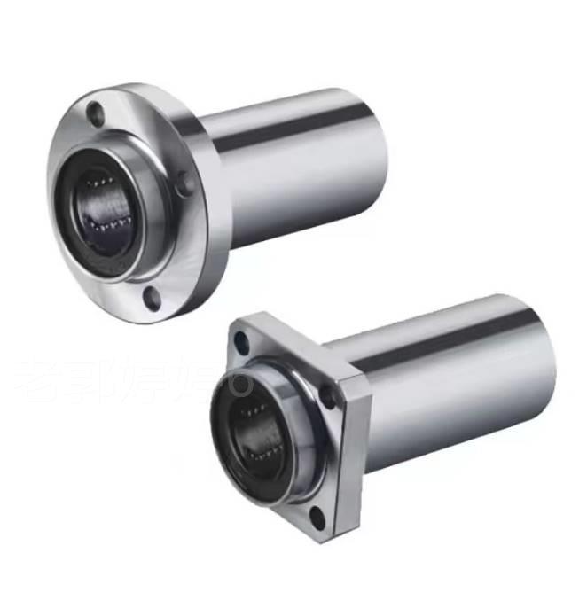 。直线轴承切边法兰指向石墨铜套外钢内铜OGE61/62-d8 10 12 13 1