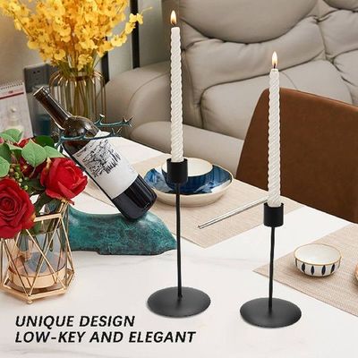 Candle Holder Metal Candlesticks for Taper Candles Table