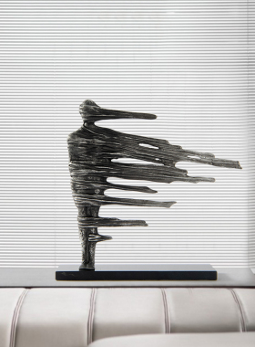 Rzone 现代极简抽象人物艺术摆件样板房间展厅设计师创意软装饰品