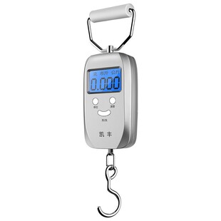 极速称家用小秤手提电子秤10公斤50kg便携式高精度家用手称弹簧称