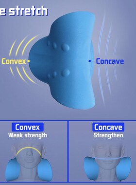 Quality PU Neck Shoulder Sretcher Relaxer Cervical Chiroprac