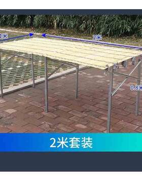 夜市出摊桌子摆摊l架子展示架式摆地摊可折叠商用神器一秒收摊