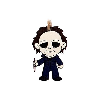 Halloween Decor Horror Hanging Ornaments Wooden Horror Movie