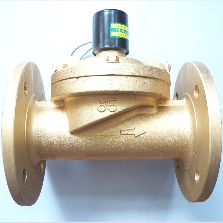 ZCS水用电磁阀DF法兰电磁阀DN80 DN100水阀 ac220v dc24的电磁阀