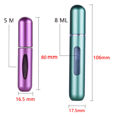 好货5ml 8ml Refillable Perfume Bottle Liquid Pump Empty Cont