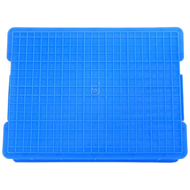 金固牢KCzy-215塑料长方形零件盒物料周转箱收纳箱收纳箱H1蓝708*