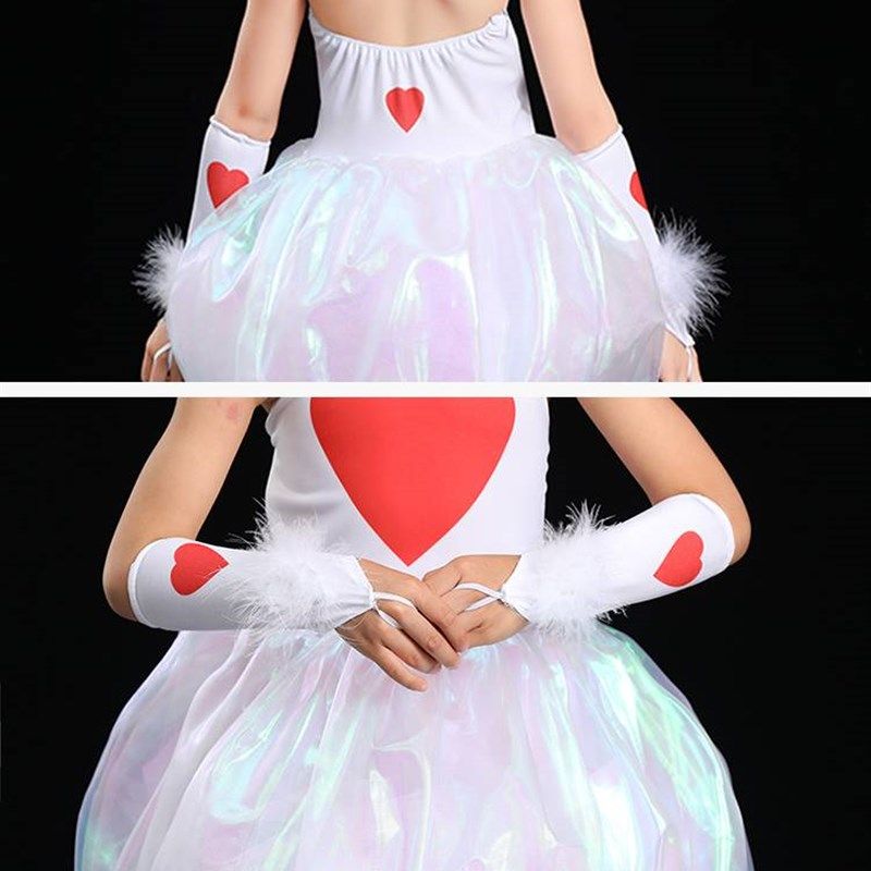 小白兔表演服装儿童六一女宝舞蹈服小兔子乖乖演出服蓬蓬裙夏装61