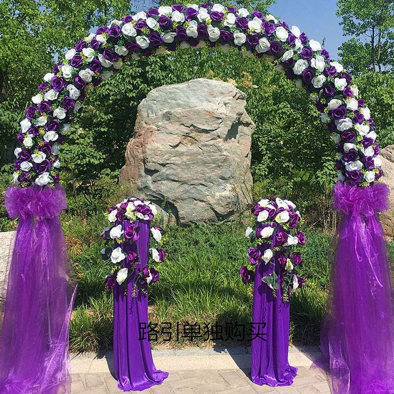 门店活动装饰布置开业拱门红色的店用工业店面韩式板庆典仪式花架