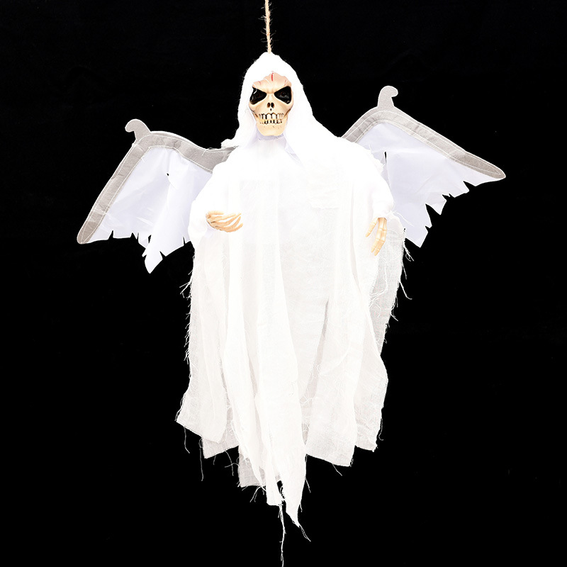 Halloween Ghost Hanging Voice Control Ghost Eyes Wings Movin