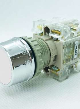 ten7d天得m按钮开自复位T2FIRG-12色C绿关平头电源启动 4V带灯22m