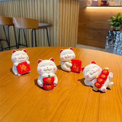 可爱招财猫摆件三八妇女节礼物送员工小礼品伴手礼情人节送女朋友