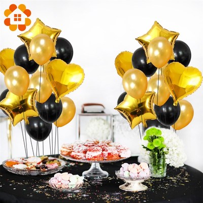 14pcs 12inch 18inch Multi Air Balloons Happy Birthday Party