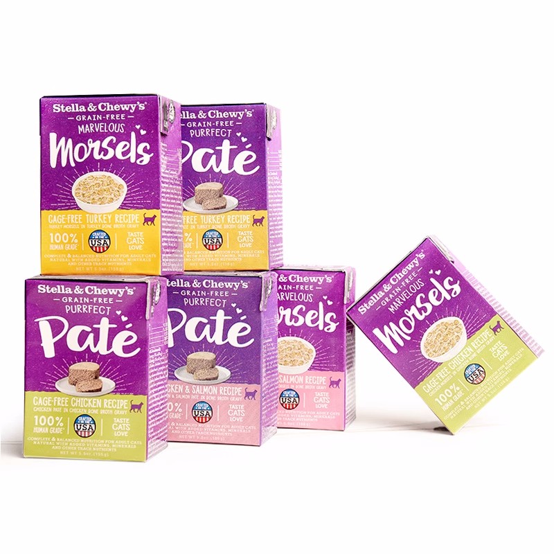 【柿子菌】美国进口赛恩斯SC 猫咪主食餐盒罐头 星益生趣营养156g