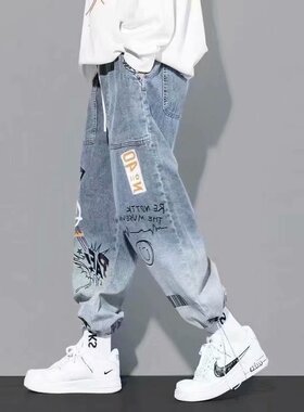 极速High quality Fashion Mens Cargo Pants Hip Hop nd Street