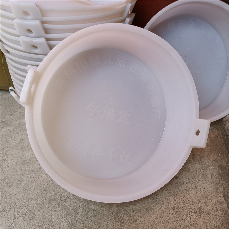 超级耐用高压牛筋胶 农村秧盆 小猪食盆  农村秧盆 猪食盆胶盆