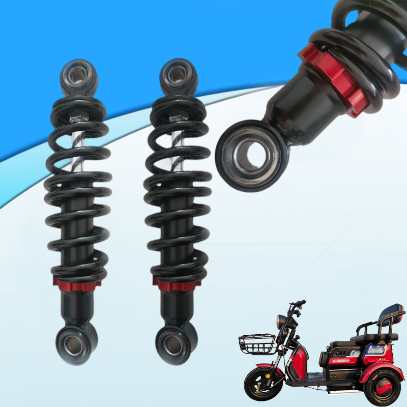休闲电动三轮车后避震器老年电瓶成人滑板车弹簧避震迷你小巴士通