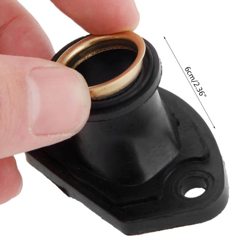 新品2pcs/Set Chainsaw Exhaust Intake Manifold Brass Ring Gas