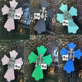 补衣服补丁贴克罗星配件diy手缝缝上去十字架彩色可水洗标永久