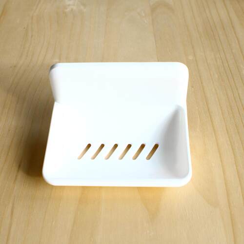 日本KM肥皂盒浴室肥皂架卫生间沥水皂盒 承重600g826