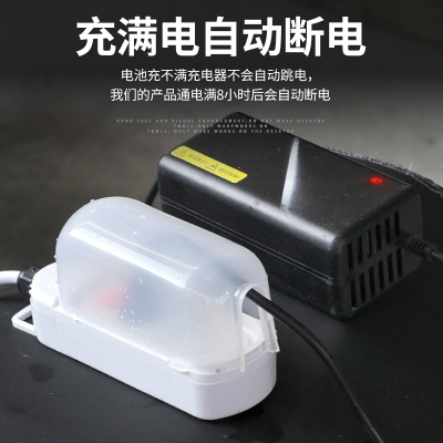 多功能带开关插座电动车防过充自动断电插排防水接线板充电保护器