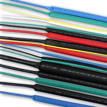 UL认证 沃尔环保热缩管 WOER 红黄蓝绿色套管 Ф20MM 100米/盘