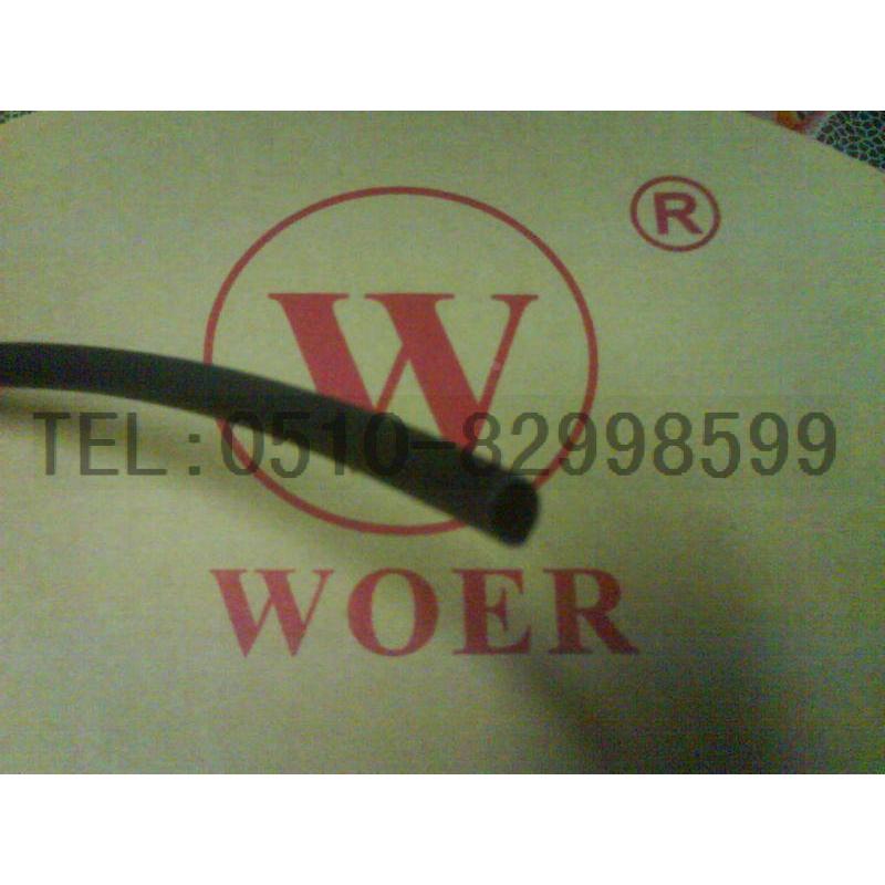 ROHS UL认证 沃尔环保黑色热缩管 WOER 无卤H管 Ф3.5MM 400米/盘