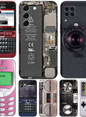 硅胶软手机壳适用三星A15A05SA35A55A54A34A14A13A53A73A12A52A72A10A03A04 搞笑诺基亚复古