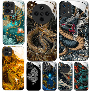 11K12K11K10 玻璃手机壳适用OPPO X7X6X5X3RENO13RPO12 PRO 龙图腾 FINDX8