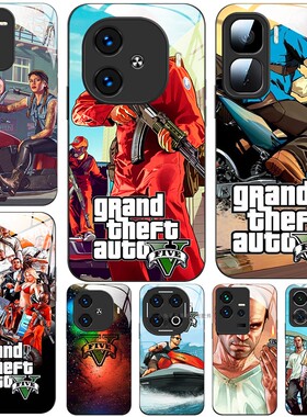 玻璃手机壳适用OPPO IQoo13 12 11 10 neo9 8 pro R星Rockstar Gta 5 Grand